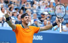 Juan Martin Del Potro giành quyền vào bán kết Mỹ mở rộng 2018