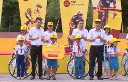 Hoạt động ý nghĩa của giải xe đạp VTV Cup Tôn Hoa Sen 2018