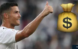 C.Ronaldo nhận mức lương “ông hoàng”, cao gấp 3 lần người thứ 2 ở Serie A