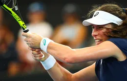 Johanna Konta giành quyền vào tứ kết Brisbane International