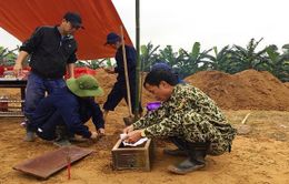 Quảng Trị phát hiện thêm nhiều hài cốt liệt sỹ cùng các di vật