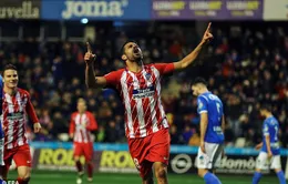 Diego Costa khai hỏa ngay lần đầu trở lại Atl Madrid