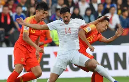 Asian Cup 2019: ĐT Trung Quốc giành chiến thắng dễ dàng với tỉ số 3-0 trước ĐT Philippines