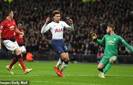 De Gea quá xuất sắc, Man Utd khuất phục Tottenham ngay tại Wembley