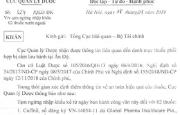 Tạm ngừng nhập khẩu 2 thuốc sản xuất ở Ấn Độ