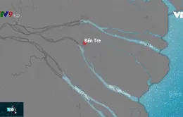 Người dân Bến Tre lo lắng khi nước mặn vào sớm