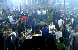 100 đối tượng dương tính với ma túy trong quán bar tại Huế
