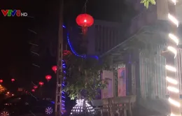 Quảng Ngãi: Trang trí phố lồng đèn tưng bừng đón Tết