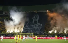 Lễ tưởng niệm Emiliano Sala đẫm nước mắt tại Ligue 1