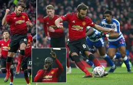 Thắng dễ Reading, Man Utd vào vòng 4 Cúp FA