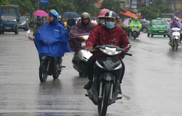 Vùng mây ẩm bao phủ hầu khắp khu vực Thanh Hóa - Quảng Bình