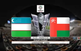 VIDEO Highlights Asian Cup 2019: ĐT Uzbekistan 2-1 ĐT Oman (Bảng F)