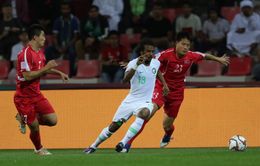 Asian Cup 2019: ĐT Ả-Rập Xê-Út giành chiến thắng cách biệt ĐT CHDCND Triều Tiên