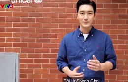 Choi Siwon và UNICEF hợp tác nhằm chấm dứt nạn bắt nạt trẻ em ở Việt Nam