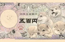 Nhật Bản sắp ra mắt tờ tiền in hình giống chó Shiba Inu
