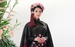 Phương Khánh diện áo dài lộng lẫy chấm thi Miss Earth 2019