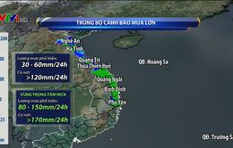 Miền Trung tiếp diễn mưa lớn, nguy cơ cao xảy ra lũ lớn cục bộ
