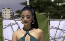 Kiều Loan tự “chế” trang phục áo tắm ngay phút chót tại Miss Grand International 2019