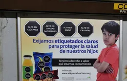 Mexico thông qua dự luật dán nhãn cảnh báo đối với đồ ăn vặt
