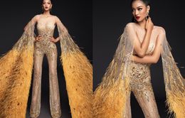 Vừa lọt Top 10 bình chọn quốc phục, Kiều Loan khoe ngay bộ cánh thi Bán kết Miss Grand International 2019