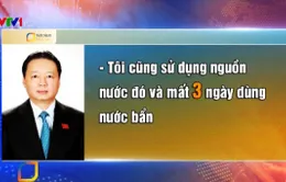 Bộ trưởng Trần Hồng Hà: Cần xử lý nghiêm đối tượng đổ dầu thải và DN cung cấp nước bẩn