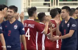 Thua Thái Lan, ĐT futsal Việt Nam săn vé VCK châu Á ở trận tranh HCĐ