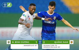 VIDEO Highlights: B.Bình Dương 1-2 CLB Quảng Nam (Bán kết Cúp Quốc gia Bamboo Airways 2019)