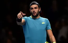 Matteo Berrettini chia tay ATP Finals 2019 bằng 1 chiến thắng