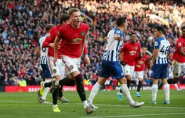 Nhìn lại chiến thắng quan trọng của Man Utd trước Brighton