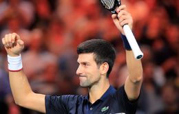 Vượt qua Dimitrov, Djokovic tiến vào chung kết Paris Masters 2019