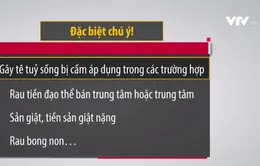 Trường hợp nào cấm gây tê tủy sống khi đẻ mổ?