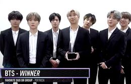 AMAs 2019: BTS mở màn AMAs giành 2 giải thưởng liên tiếp