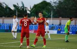 U22 Việt Nam 6-1 U22 Lào: Tiến Linh lập hat-trick, U22 Việt Nam tiếp tục thắng đậm