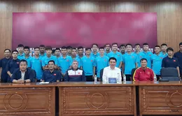 U20 Việt Nam chuẩn bị tham dự giải giao hữu quốc tế tại Bình Dương