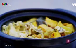 Khó quên hương vị ếch om chuối đậu