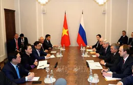 Chủ tịch Quốc hội hội đàm với Chủ tịch Duma quốc gia Liên bang Nga