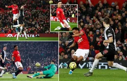 Man Utd 4-1 Newcastle: Quỷ đỏ thôi "phát quà"