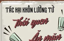 Tác hại khôn lường từ thói quen ăn mặn