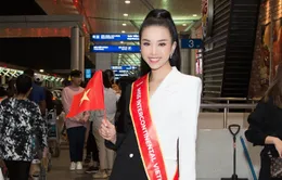 Á hậu Thuý An lên đường sang Ai Cập dự thi Miss Intercontinental