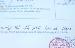 Nghệ An: Phá chuyên án làm hồ sơ khám sức khỏe giả