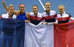 ĐT Pháp và ĐT Belarus vào bán kết Fed Cup 2019