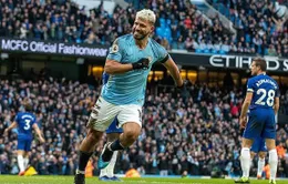 Lập hat-trick vào lưới Chelsea, Aguero sánh ngang huyền thoại Shearer