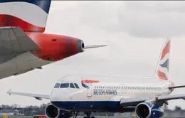 Máy bay British Airways phải chuyển hướng vì gió mạnh