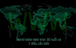 World Wide Web tròn 30 tuổi và 7 điều cần biết