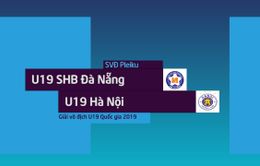 VIDEO Highlights U19 SHB Đà Nẵng 0-2 U19 Hà Nội (Bán kết giải U19 VĐQG 2019)