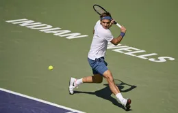 Vượt qua Hubert Hurkacz, Roger Federer giành quyền vào bán kết Indian Wells 2019