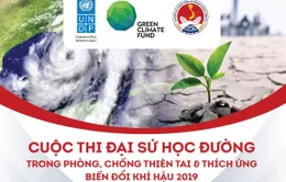 Công bố thể lệ cuộc thi Đại sứ học đường trong phòng, chống thiên tai và thích ứng biến đổi khí hậu