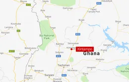 Va chạm xe buýt tại Ghana: ít nhất 50 người bị thiêu chết