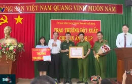 Trao thưởng "nóng" cho chuyên án phá đường dây buôn bán ma túy xuyên quốc gia