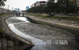 Nước sông, hồ Hà Nội có hàm lượng dầu mỡ cao